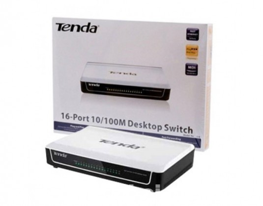 Tenda S16 16 Ports Ethernet Network Switch